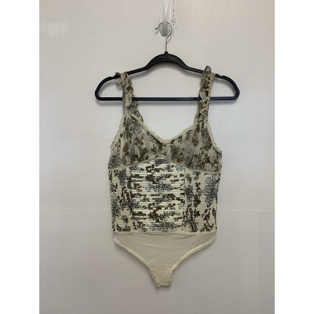 NWT Free People Weekend Plans Bodysuit Tea Combo SMALL - retails for $88